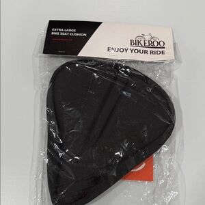 Black Bikeroo Bike Seat Cushion